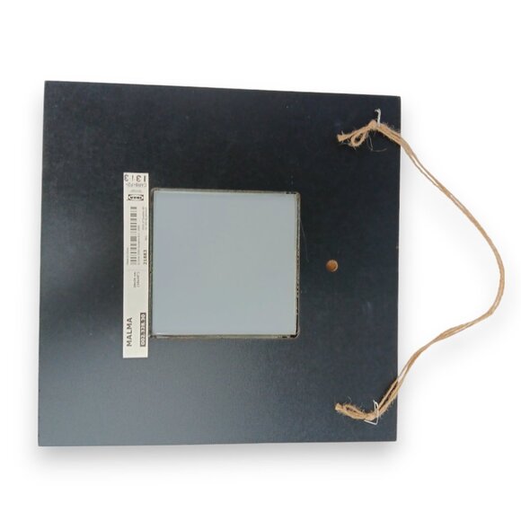 IKEA MALMA Framed Art Mirror- Square-LOVE- Gray-10x10 - Picture 9 of 9